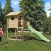 Galaxy Pressure Treated Playfort with Swings and Slide