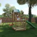 Jarcas Pressure Treated Playfort with Swings and Slide