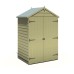 Overlap 4 x 3 Pressure Treated Double Door Apex Shed