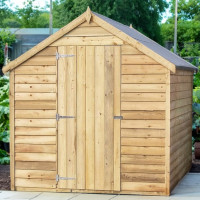 Overlap 6 x 8 Pressure Treated Apex Shed