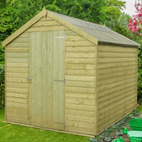 Overlap 5 x 7 Pressure Treated Apex Shed