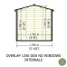 Overlap 6 x 12 Double Door Shed Without Windows
