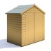 Bute 6 x 4 Double Door Shiplap Apex Shed