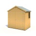 Bute 6 x 4 Double Door Shiplap Apex Shed