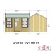 Holt 10 x 7 Reverse Apex Shed