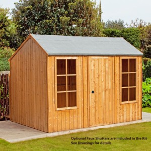 Holt 10 x 7 Reverse Apex Shed