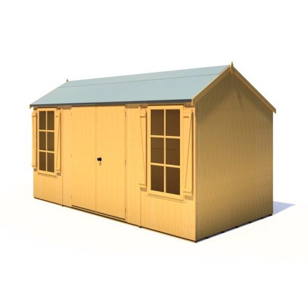 Holt 13 x 7 Reverse Apex Double Door Shed