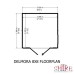 Delmora 8 x 8 Summerhouse