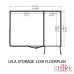 Lela 12 x 8 Summerhouse with Storage Shed
