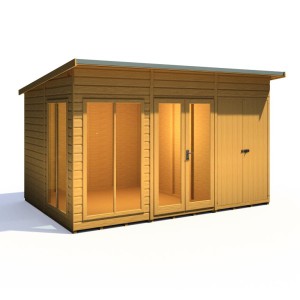Lela 12 x 8 Summerhouse with Storage Shed