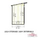 Lela 16 x 4 Summerhouse with Storage Shed