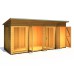 Lela 16 x 6 Summerhouse with Storage Shed