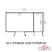 Lela 16 x 8 Summerhouse with Storage Shed