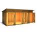 Lela 16 x 8 Summerhouse with Storage Shed