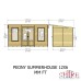 Peony 12 x 6 Pent Summerhouse