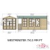 Westminster 7 x 15 Summerhouse with Veranda