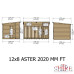 Aster 12 x 8 Summerhouse - RH Storage