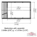 Badminton 7 x 12 Summerhouse With Veranda