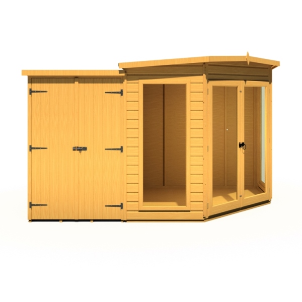 Barclay 11 x 7 Summerhouse with Storage Shed