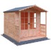 Buckingham 7 x 8.5 Summerhouse (incl. Veranda)