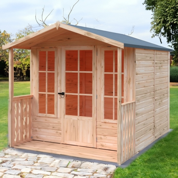 Chatsworth 7 x 9 Summerhouse with Veranda