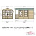 Kensington 7 x 12 Summerhouse with Veranda