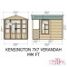 Kensington 7 x 9 Summerhouse With Veranda