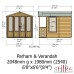 Parham 7 x 9 Summerhouse With Veranda