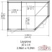 Leygrove 10 x 14 Corner Log Cabin