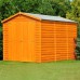 Overlap 6 x 12 Double Door Shed Without Windows