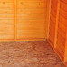 Overlap 8 x 12 Double Door Shed Without Windows