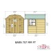Dutch Barn 7 x 7 Shed
