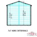 Abri 7 x 7 Shed