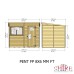 Shiplap 8 x 6 Pent Shed