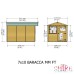 Barraca 7 x 10 Shed