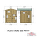 Multi-Store 6 x 6 Shed