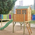 Bunny and Platform Playhouse with Slide