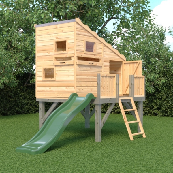 Command Post, Platform And Slide Playhouse