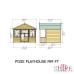 Pixie Playhouse With Canopy
