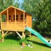 Stork and Platform Playhouse with Slide