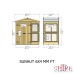 Sun Hut 6 x 4 Potting Shed