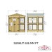 Sun Hut 6 x 6 Potting Shed