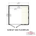 Sun Hut 6 x 6 Potting Shed