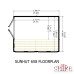 Sun Hut 6 x 8 Potting Shed