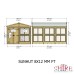 Sun Hut 8 x 12 Potting Shed