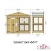 Sun Hut 8 x 4 Potting Shed