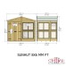 Sun Hut 8 x 6 Potting Shed