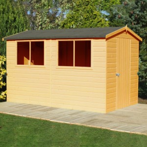 Lewis 8 x 10 Single Door Shed