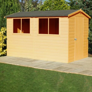 Lewis 8 x 12 Single Door Shed