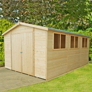 Atlas 10 x 15 Double Door Shed